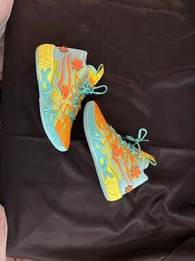 Puma MB.04 x Scooby-Doo (GS) 'Aquatic Lime Smash Heat Fire' Size 5Y
